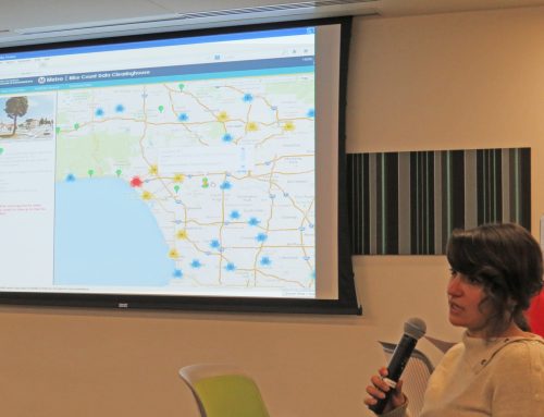 Complete Streets Initiative Manager Madeline Brozen Participates in UCLA’s GIS Day 2013 Program
