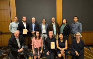 A group shot of some of the contributors of The Shoup Doctrine.