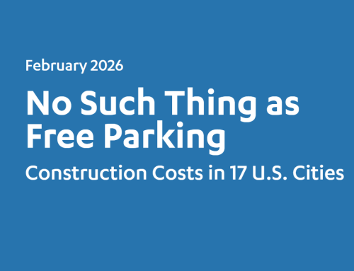 New report: No such thing as free parking